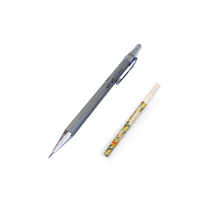 

Toponeto Iron Metal Mechanical Automatic Pencil And Refill School Supply Gift 05MM