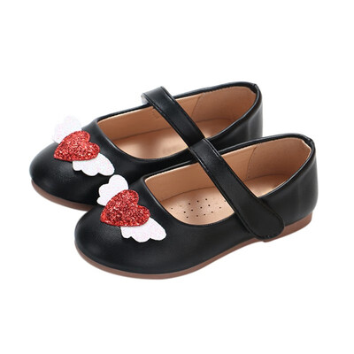 

Spring Autumn Korean Baby Girls Wings Love Casual Shoes The Small Childrens Baby Shoes Non-Slip Size 21-30
