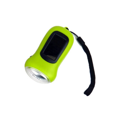 

Portable Multifunction Outdoor Solar Powered 3 LED Flashlight Torch Hand Crank Dynamo