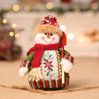 

Tailored Christmas Gift Santa Claus Elk Ornament Festival Party Xmas Table Decor Doll