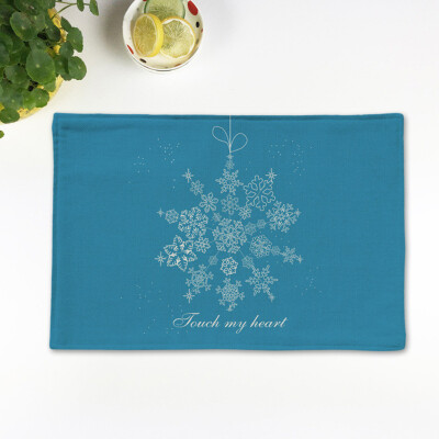 

Tailored Christmas Ddecorations Restaurant Hotel Creative Household Goods Table Mat