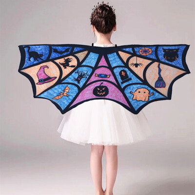 

Fairy Tale Princess Cosplay Costume Butterfly Wings Shawl Cape Stole Kids Boys Girls Scarf Wrap Accessories Girls Costumes Wings