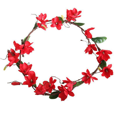 

Magnolia flower vine artificial flower rose flower rattan Rattan Wedding Arch decoration Vine Artificial flowers Home party