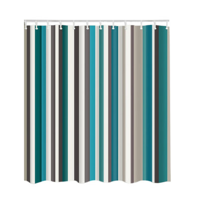 

2017 Simulation Door Version Multi-styles 3D HD Digital Printed Shower Curtains Waterproof Moisture-proof Bathroom Curtains Case