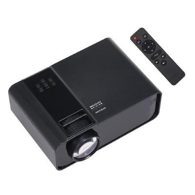 

W10 LCD Projector LED 1080P Home Theater 6000 Lumens 10001 Contrast Ratio with HD VGA USB Port