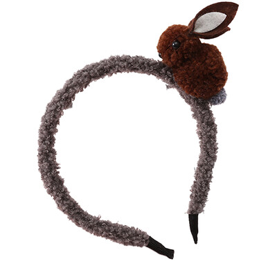 

Baby Cute Girls Plush Rabbit Design Headband Headwear Apparel Photography Prop Party Gift