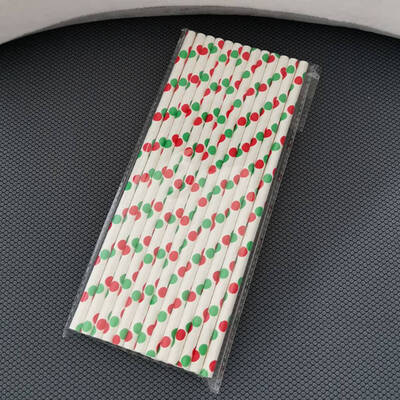 

25Pcs\Lot Drinking Straws Christmas Tree Snowflake Straws Paper Straws For Birthday Wedding Decorative Party Supplies