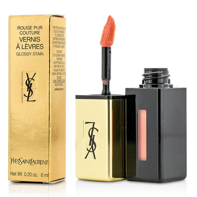 

YVES SAINT LAURENT - Rouge Pur Couture Vernis a Levres Glossy Stain - 43 Rose Folk 6ml02oz