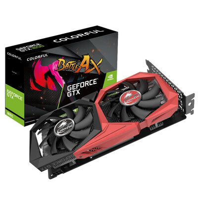 

Colorful GeForce GTX 1650 NB 4G Nvidia Graphics Card 1485MHz GDDR5 4GB CUDA Cores 896 DP HDMI DVI