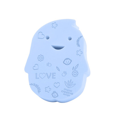 

Gobestart Bath Sponge Penguin Bear Pva Bath Sponge Cute for Baby Shower Bath