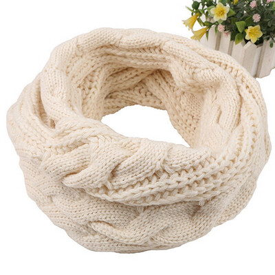 

Ladies Women Winter Knitted Crochet Long Snood Tube Scarf Shawl