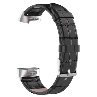 

〖Follure〗Easy Quick Replacement Leather Wristband Band Strap Bracelet For Fitbit Charge 3