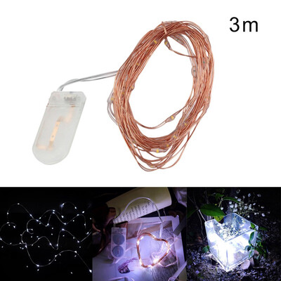 

Fairy Lights Copper Wire LED String Lights Battery Operated Decorative For Home Garden Party Bars Indoor Outdoor Decorations