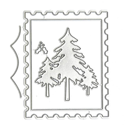 

Metal Cutting Dies Merry Christmas Tree Shape Cutting Die for DIY Scrapbooking Card Photo Album Embossing Paper Cards Invitation