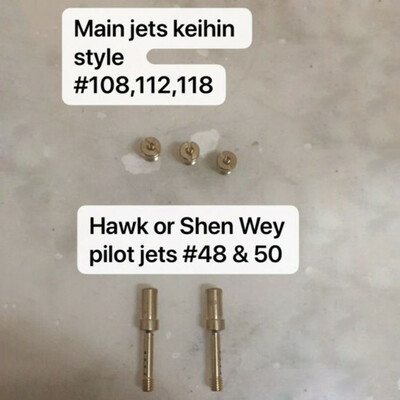 

Hawk 250 Shen Wey Keihin PZ30 Style Carb Tune And Sprocket Set Fits Many Bikes