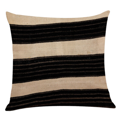 

〖Follure〗Cotton Linen Square Home Decorative Throw Pillow Case Sofa Waist Cushion Cover
