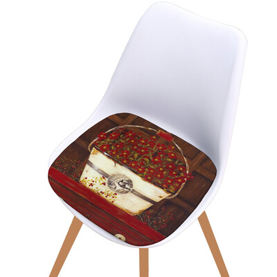 

Toponeto Printed Cotton Seat Pad Outdoor Dining Room Garden Kitchen Chair Cushion
