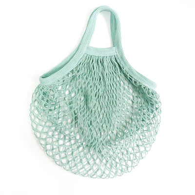 

4036Cm Foldable Shopping Bag Reusable Thickened Large Unisex Fabric Mesh Woven Net Hand Bags Tote Grocery Cloth Bags Pouch