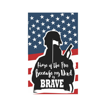 

Home Decoration Background Art Mural American Flag Wall-stickers PVC Self-adhesive Wall-stickers