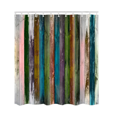 

2017 Simulation Door Version Multi-styles 3D HD Digital Printed Shower Curtains Waterproof Moisture-proof Bathroom Curtains Case