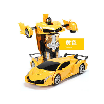 

New product 112 induction remote control car childrens toy boy gift 24G deformation car diamond robot