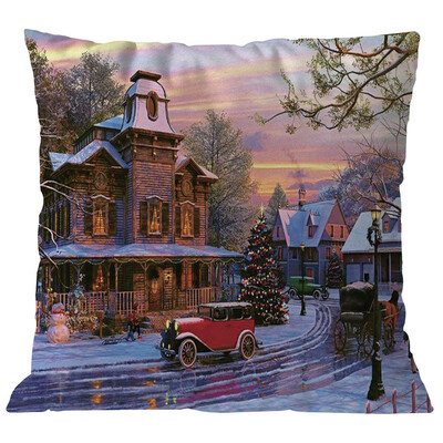 

〖Follure〗Cotton Linen Christmas Pillow Case Sofa Car Throw Cushion Cover Home Decor