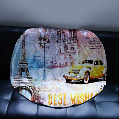 

Toponeto Wrapped Blanket Round Bed Sofa Child Bedding Quilt Warm Sofa Bed Blanket