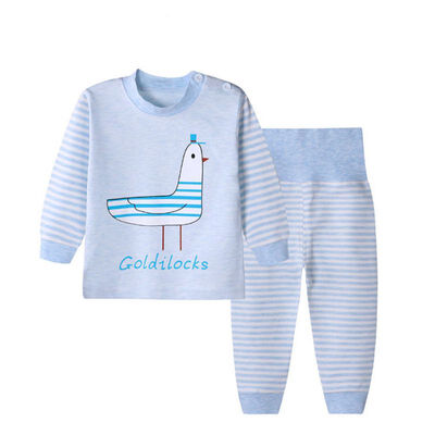 

Newborn Baby Girls Boys clothes Sleepwear Set Baby Kids Girls Boys Cartoon Letters Print Long Sleeve BlousePants Pajamas 1-6Y