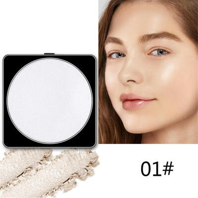 

Make Up Pressed Powder With Puff Natural Face Powder Mineral Foundations Oil-control Brighten Concealer Whitening