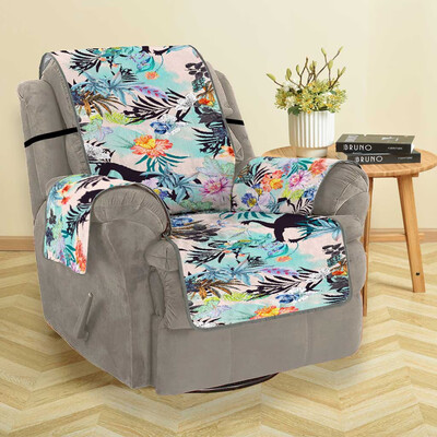 

Toponeto Anti-Slip Quilted Sofa Couch Cover Chair Pet Dog Kids Mat Furniture Protector