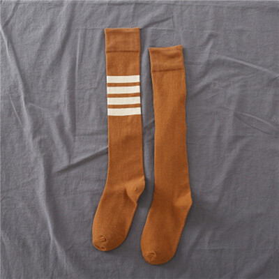 

Women Preppy Autumn Winter Pulling Cartoon Socks Under Knee Warm Elastic Female Outwear Funny Happy Socks