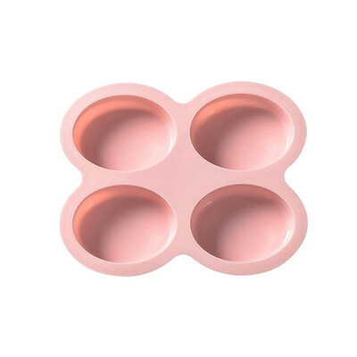

Gobestart DIY 4 Grids Silicone Soap Mold Handmade Soap Making Square Moulds Tool