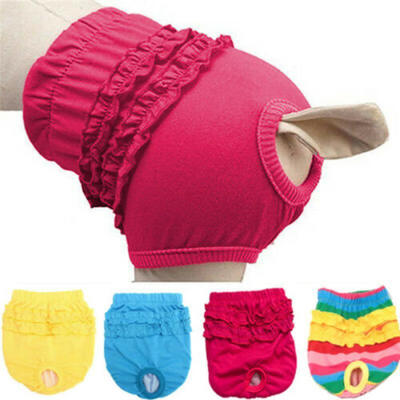 

Female Dog Belly Band Wrap Toilet Training Diapers Nappy Sanitary Underwear -L