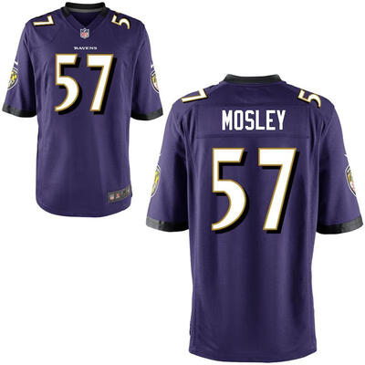 

Mens Football Jersey Baltimore Ravens CJ Mosley Purple Game Jersey