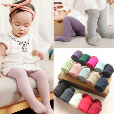 

US Baby Girls Toddler Kids Cotton Warm Tights Stockings Pantyhose Pants Socks