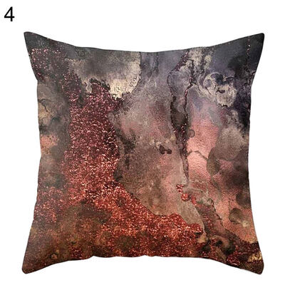 

Colored Stone Double Sided Throw Pillow Case Cushion Cover Bed Sofa Car Decor