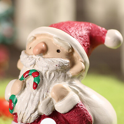 

Toponeto Christmas Santa Claus Snowman Ornaments Decor Put Bar Shop Christmas Gift Decor