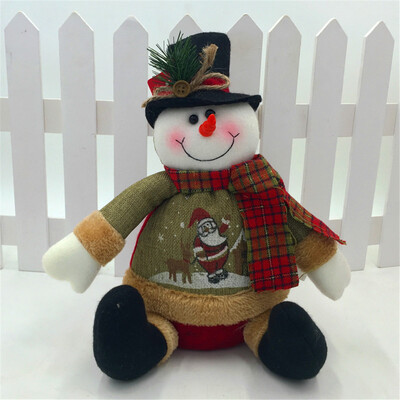 

Tailored Christmas Gift Retro Santa Claus Ornament Festival Party Xmas Table Decor Doll