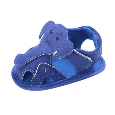 

Elephant Pattern Hollow Baby Boy Casual Prewalkers Soft Sole Summer Shoes 0-18  New