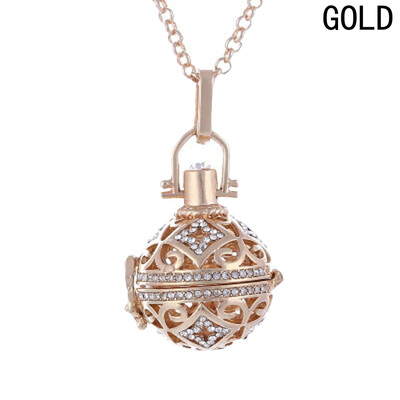 

Fashion Locket Angel Caller Pendant Long Musical Sound Necklace Cage Necklace Pendant Pregnancy