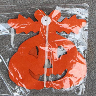 

Skeleton Ghost Spider Pumpkin Paper Flowers For Halloween Party Decoration Props Beautiful Lovely Paper Garlands