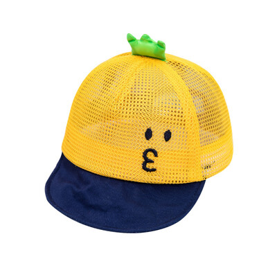 

Baby Hat Summer Mesh Cap Cute Cartoon Pattern Sun Hats For Boys Girls Baseball Cap