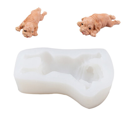 

Gobestart Silicone Dirty Dog Ice Cream Cake DIY Fondant Mold Cake Sugar Mould Craft Tool