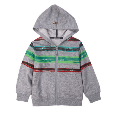

Childrens Hooded Knit Warm Jacket Sweatshirt New Autumn Boys Casual Outerwear Children Tops Baby Boys Clothing 2-13Y