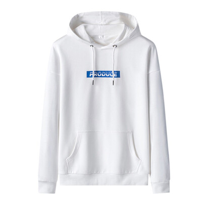 

Toponeto Mens New Fashion Autumn Winter Casual Hooded Long Sleeved Letter Tops