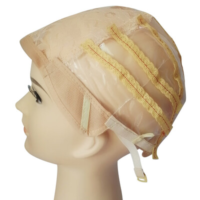 

〖Follure〗Wig Cap Making Elastic Breathable Lace Mesh Net Weaving Cap Adjustable Head