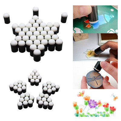

YIWULA10 Pc Finger Sponge Foam Finger Script Painting Drawing Foam Finger Ink Chalk