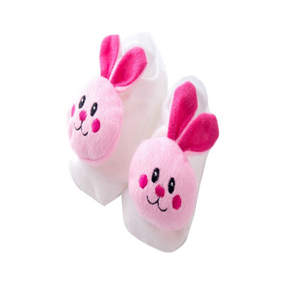 

0-4T Non-slip Cotton Infant Baby Socks Kids Floor Socks Cartoon Doll Socks Baby Girls Boys Soft Cute Boots