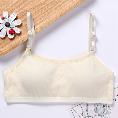 

Kids Bra Cotton Training Bra Girls Underwear Teenagers Girls Lingerie Puberty Young Girl Underwear Soft Teen Bras 8-16T