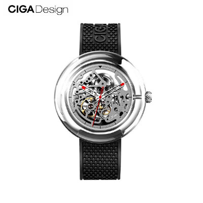 

Xiaomi youpin CIGA Design T Series Mechanical Watch 360 Degree Transparent Skeleton Wristwatches Wrist Watch for Men Women